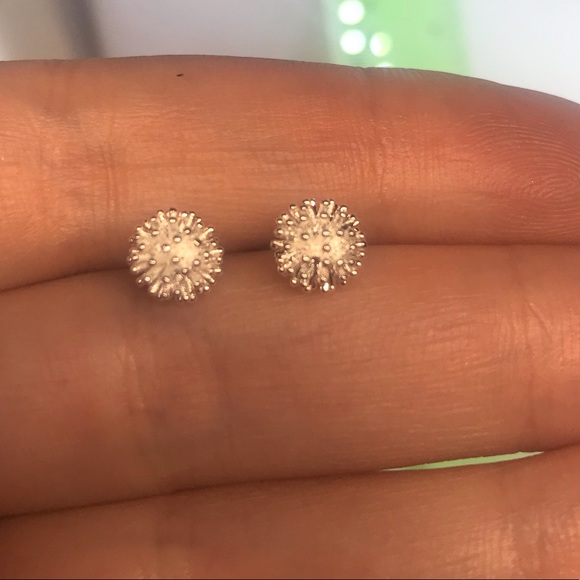 Sterling Silver 925 Stud Earrings - Picture 2 of 3